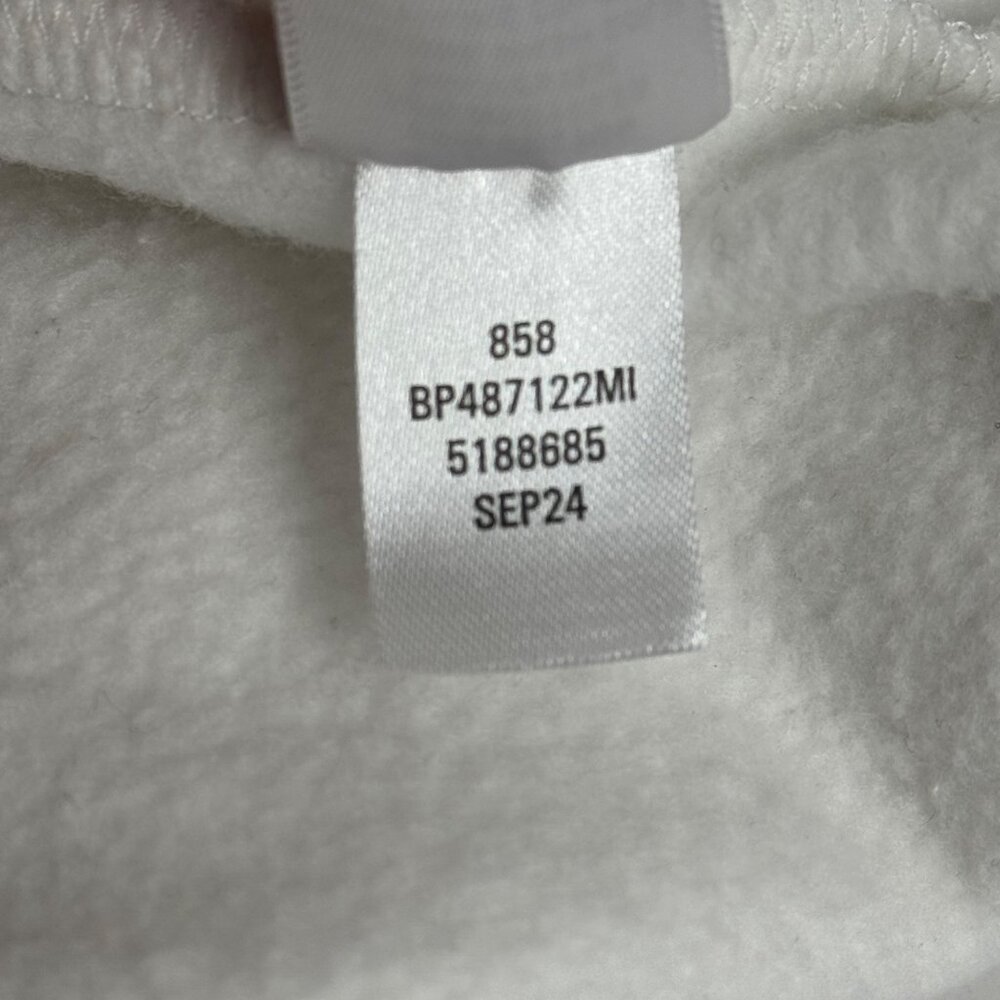 Nordstrom BP. White Sweatshirt Women's Med Casual Minimalist Warm BP487122MI EUC - Picture 9 of 9